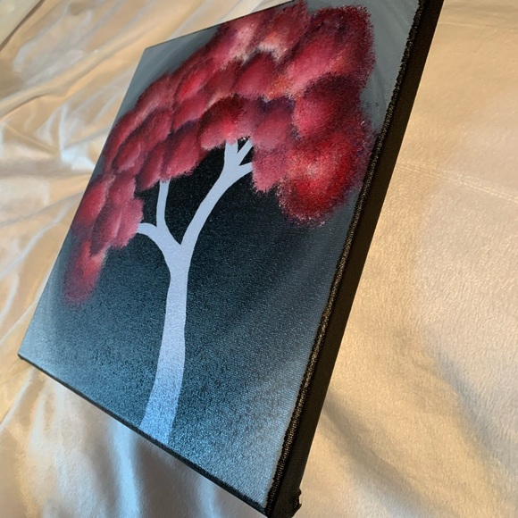 Handmade Canvas Painting Tree - Picture 2 of 5